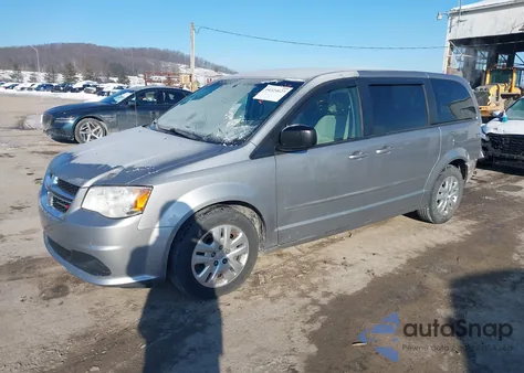 2017 Dodge Grand Caravan Se из США, поврежденный, VIN 2C4RDGBG3HR607008